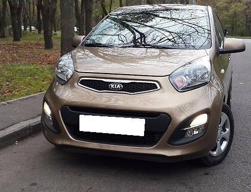 Киа спереди