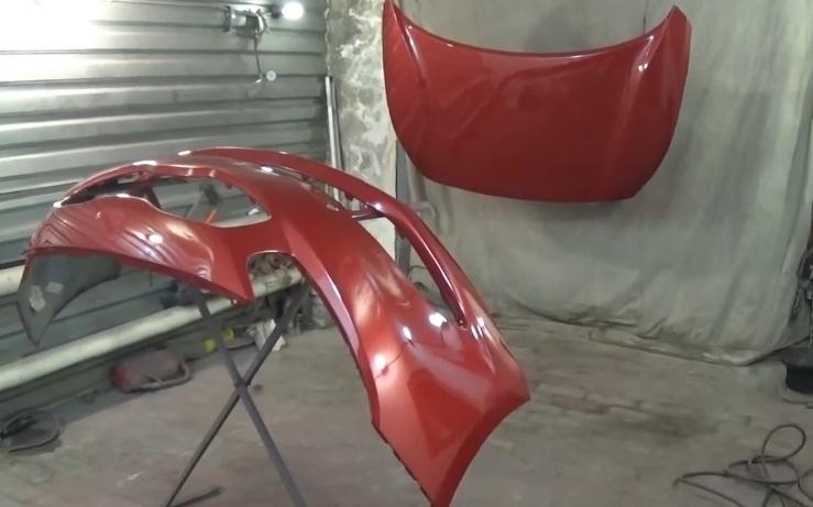 бампер в покраске