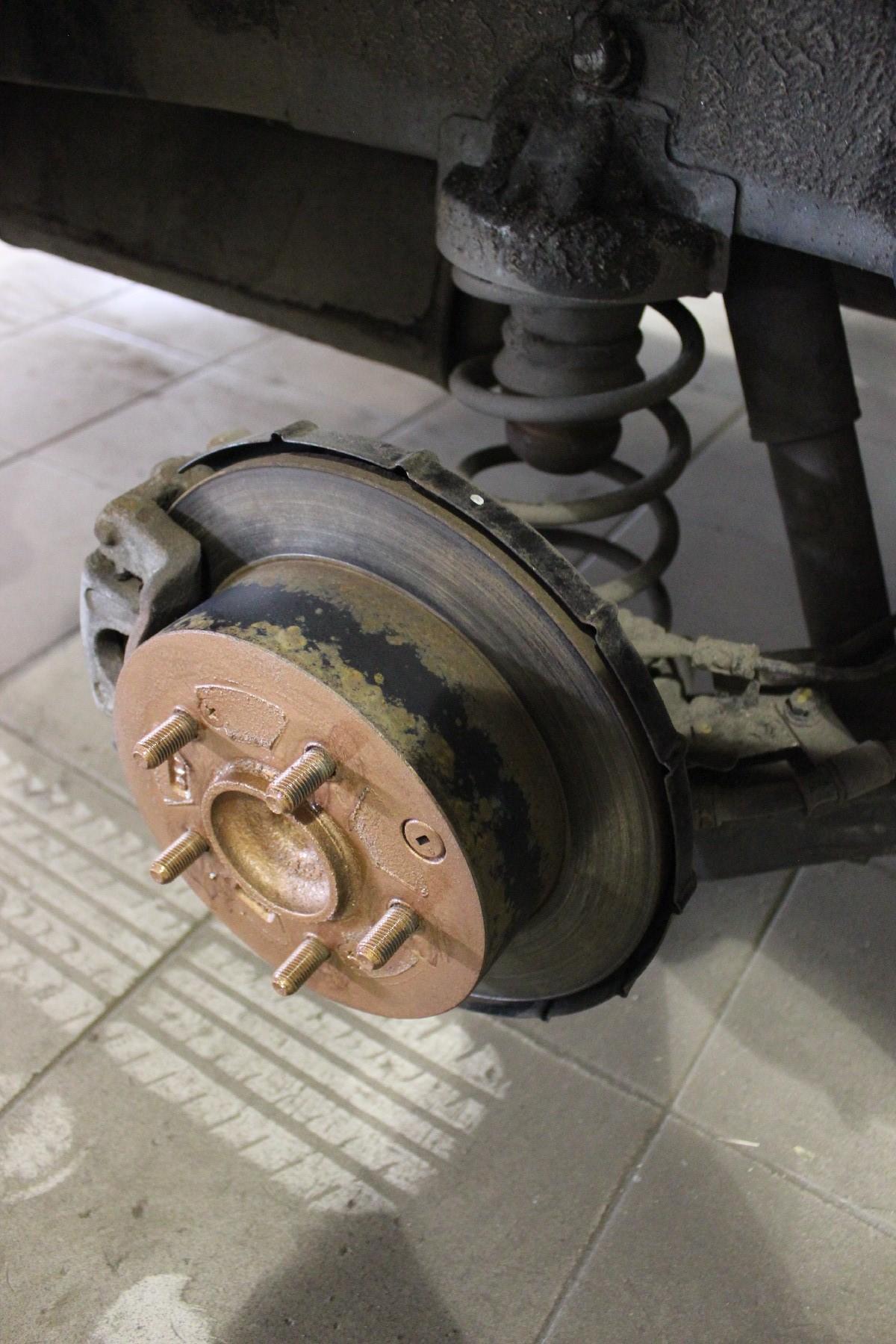 тормозной диск на Киа