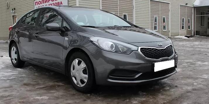 Киа на улице