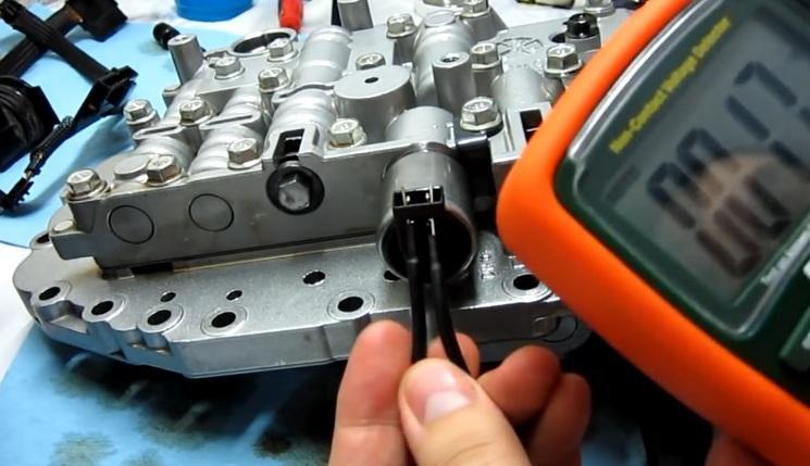 разобранная АКПП