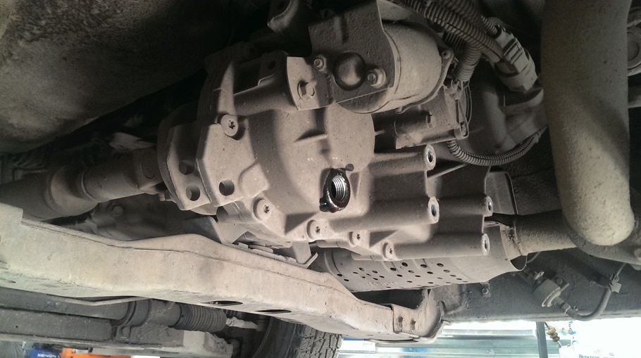Замена масла в раздатке Киа