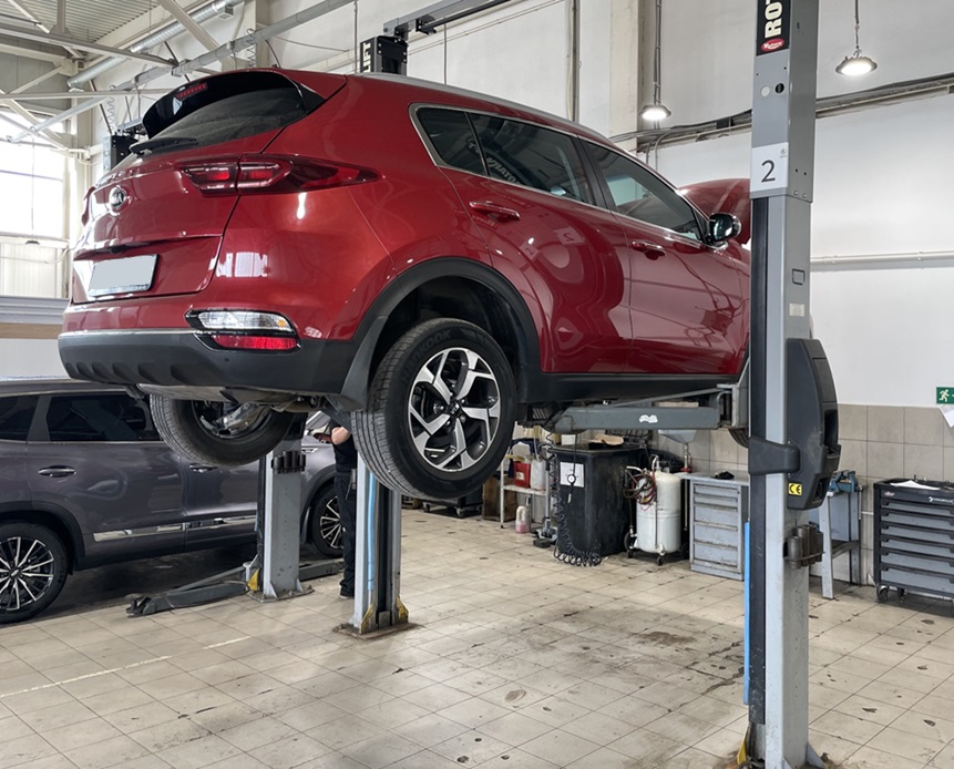 Подготовка к замене масла в дифференциале