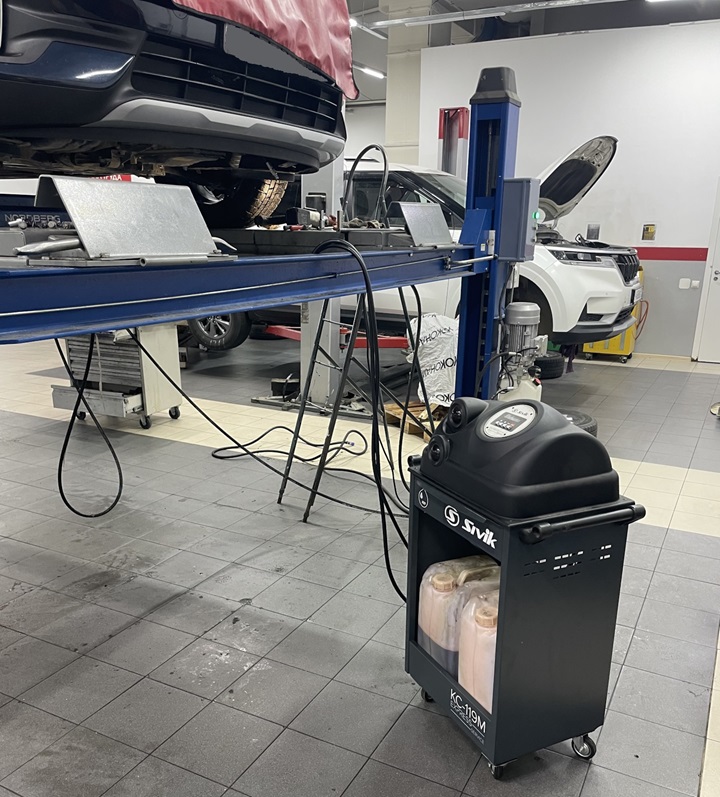 Замена масла в вариаторе Киа