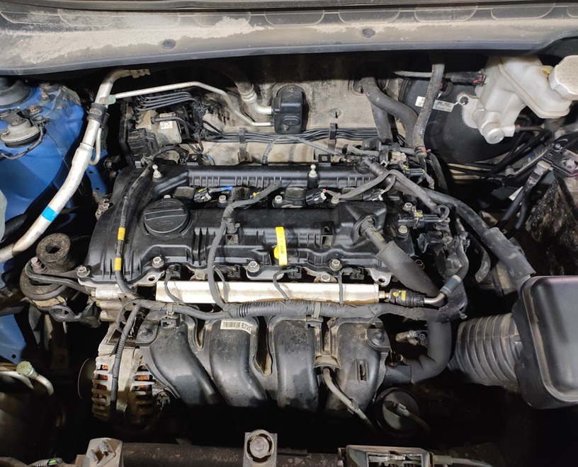 Подготовка Киа к замене прокладки клапанной крышки