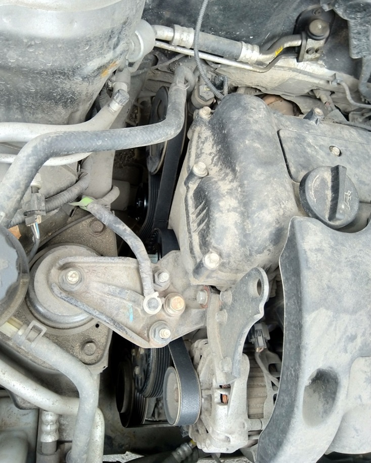 Замена приводного ремня Киа