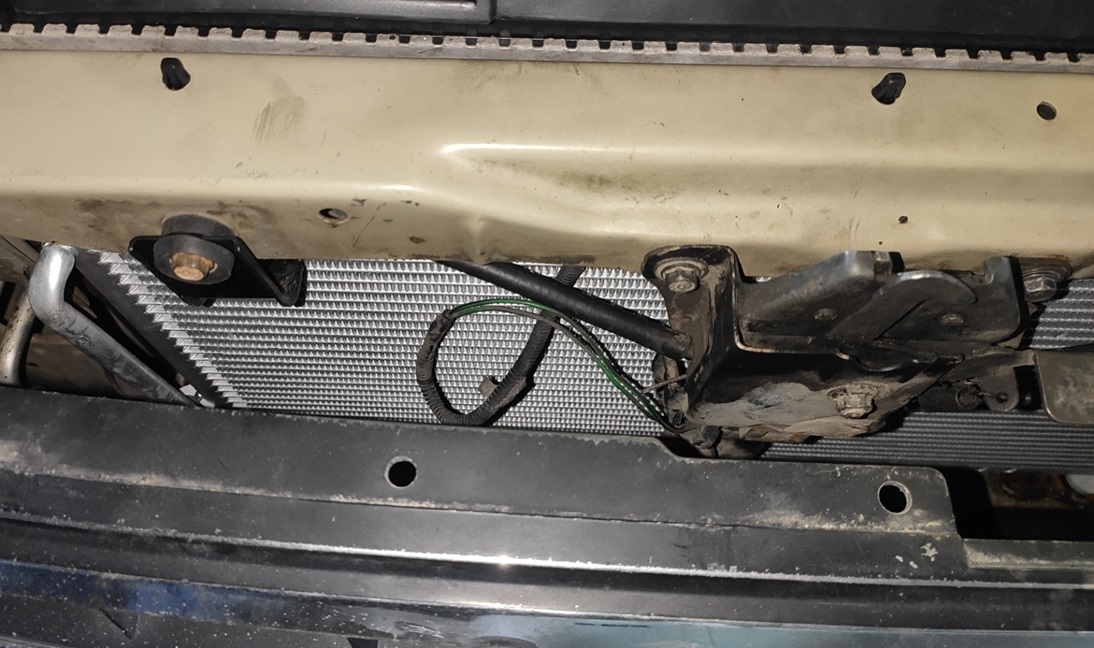 Установлен новый радиатор кондиционера Киа