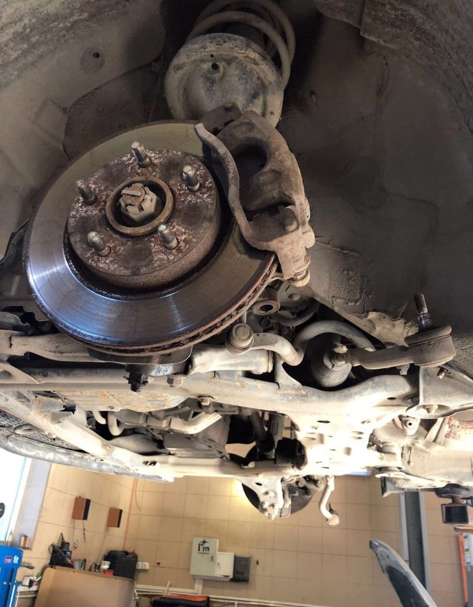 Замена рулевой рейки Киа