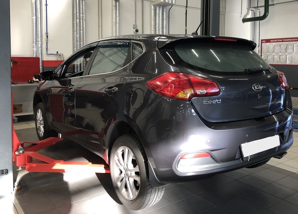 Замена сальника привода Киа