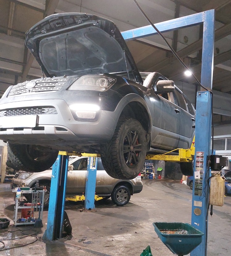 Подготовка Киа к замене стартера