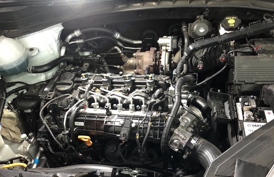 Замена свечей накала Киа