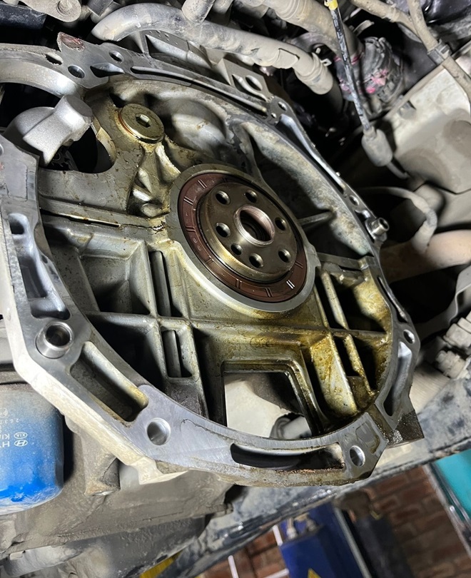 Замена заднего сальника коленвала Киа