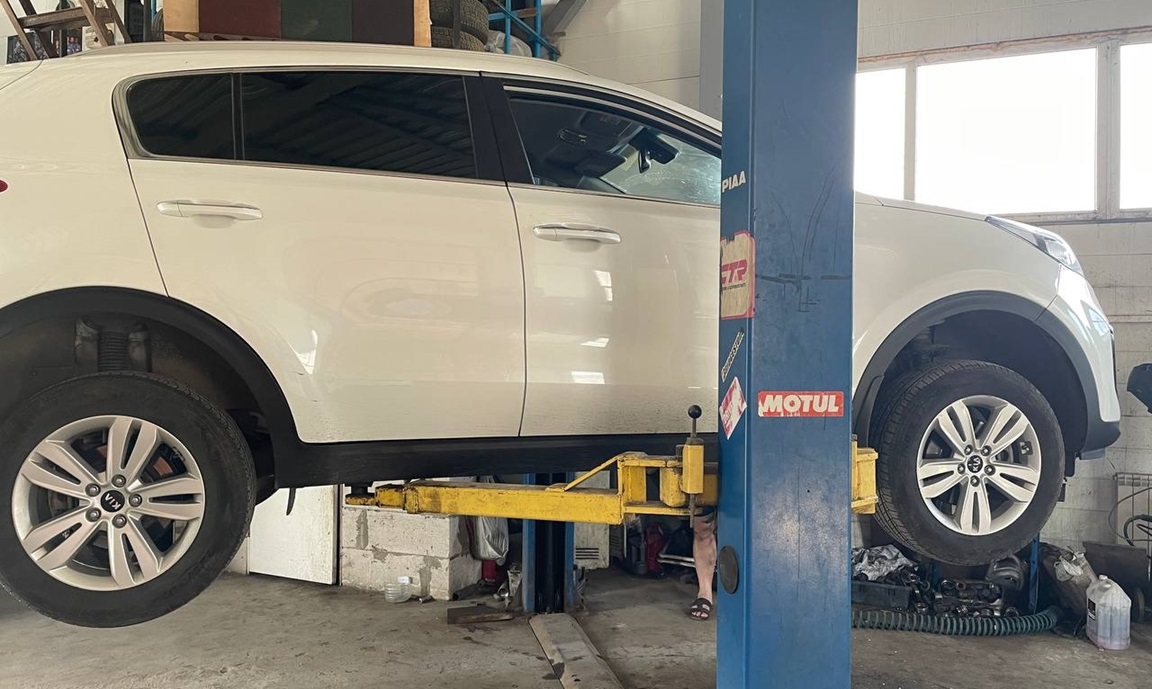 Подготовка Киа к замене заднего сальника коленвала