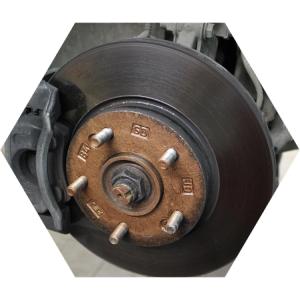 тормозной диск с суппортом