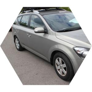 серый Киа Сид