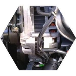 генератор под капотом Киа