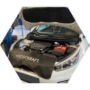 Киа Сид готовится к замене датчика давления масла