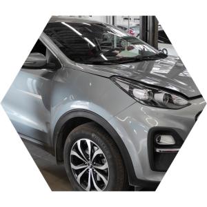 Киа Спортейдж готовится к замене стартера в автотехцентре