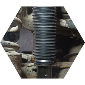 Замена задних амортизаторов Киа Венга