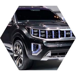Киа Мохаве после замены тормозных дисков в автотехцентре