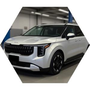 Киа Карнивал после кузовного ремонта и покраски в автотехцентре