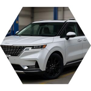 Киа Карнивал после замены термостата в автотехцентре