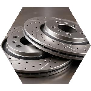 Новые тормозные диски готовы к установке