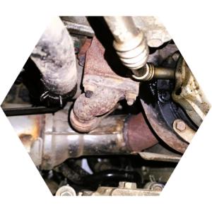 Подготовка к замене турбины Киа Мохаве