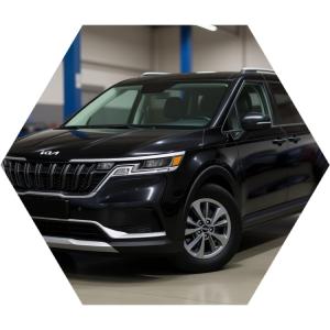 Киа Карнивал после замены воздушного фильтра в автотехцентре