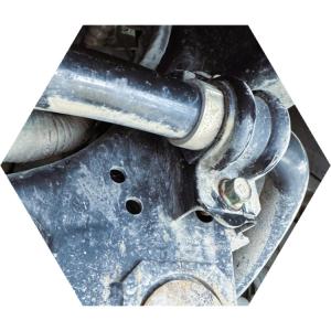 Замена втулок стабилизатора Киа Мохаве