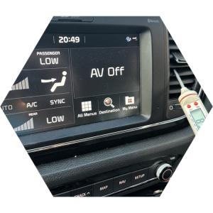 Работа кондиционера после обслуживания