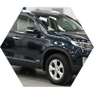 Киа Соренто после замены моторного масла в автотехцентре