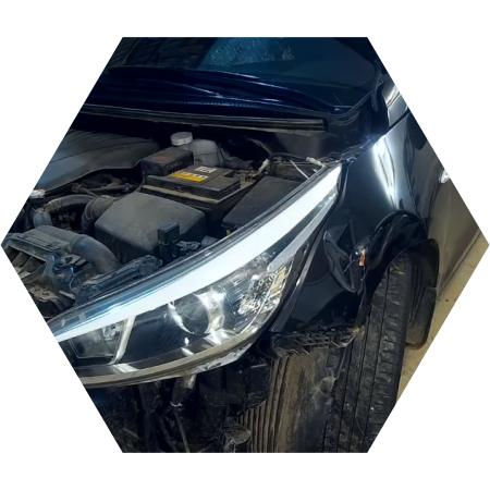 Сид без бампера и капота