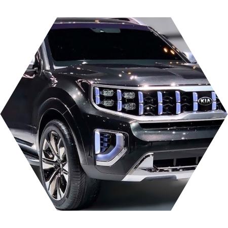 Киа Мохаве после замены тормозных дисков в автотехцентре