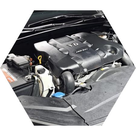 Двигатель Мохаве после ремонтных работ