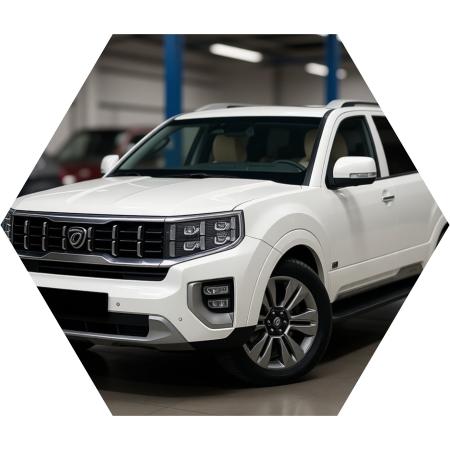 Киа Мохаве готовится к замене компрессора кондиционера в автотехцентре