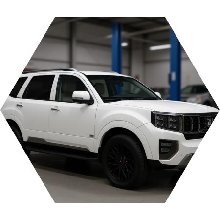 Киа Мохаве готовится к замене моторчика печки в автотехцентре