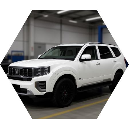 Киа Мохаве готовится к замене помпы в автотехцентре