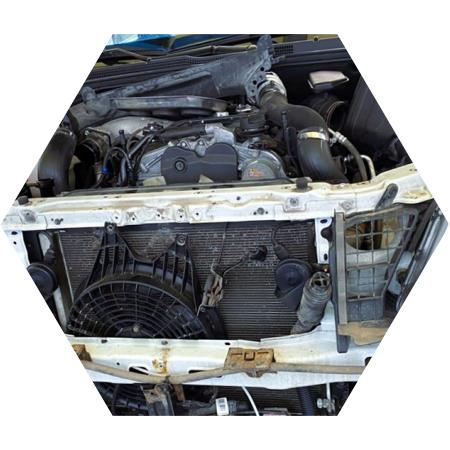 Замена радиатора Киа Мохаве