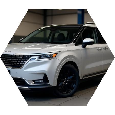 Киа Карнивал после замены тормозных дисков в автотехцентре