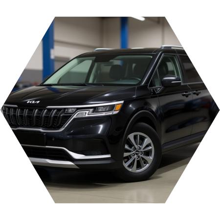 Киа Карнивал после замены воздушного фильтра в автотехцентре