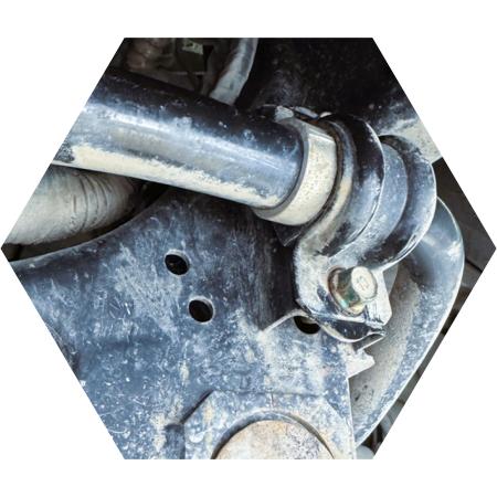 Замена втулок стабилизатора Киа Мохаве