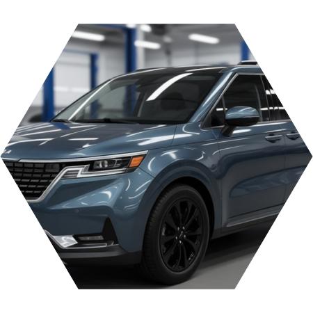 Киа Карнивал после заправки кондиционера в автотехцентре