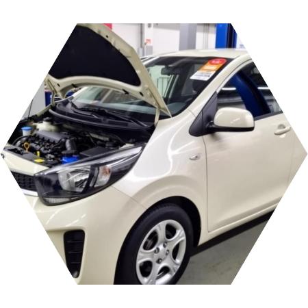 киа морнинг на ремонте в автотехцентре