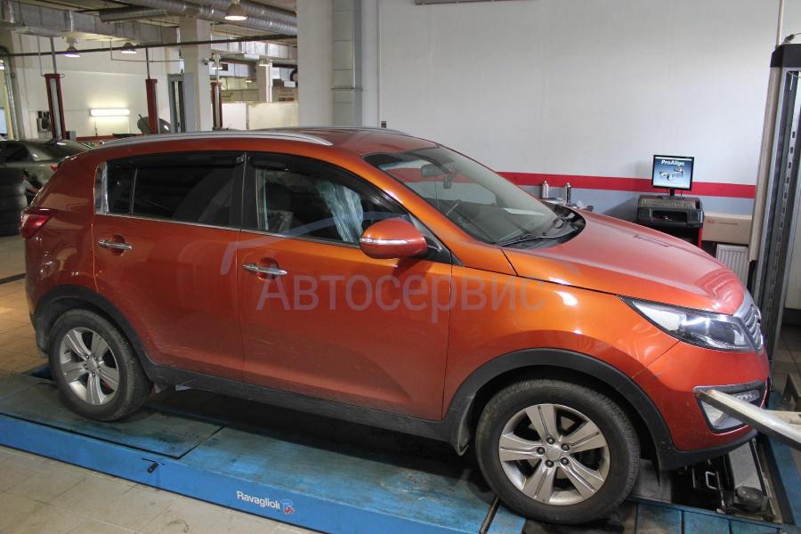 кроссовер Киа на СТО