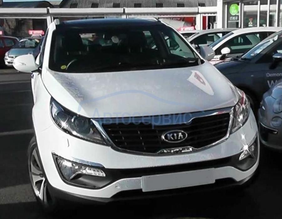 белый Киа Спортейдж