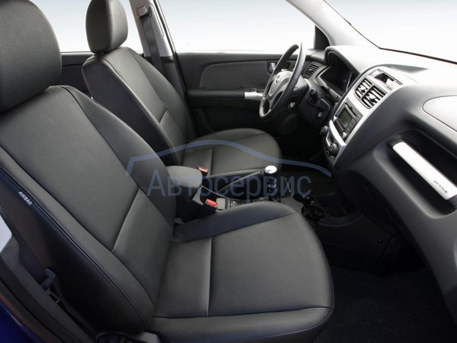 салон кроссовера Киа