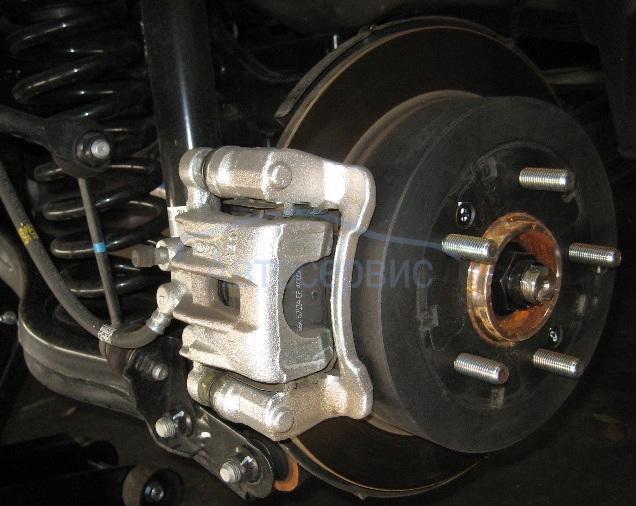 суппорт на тормозном диске