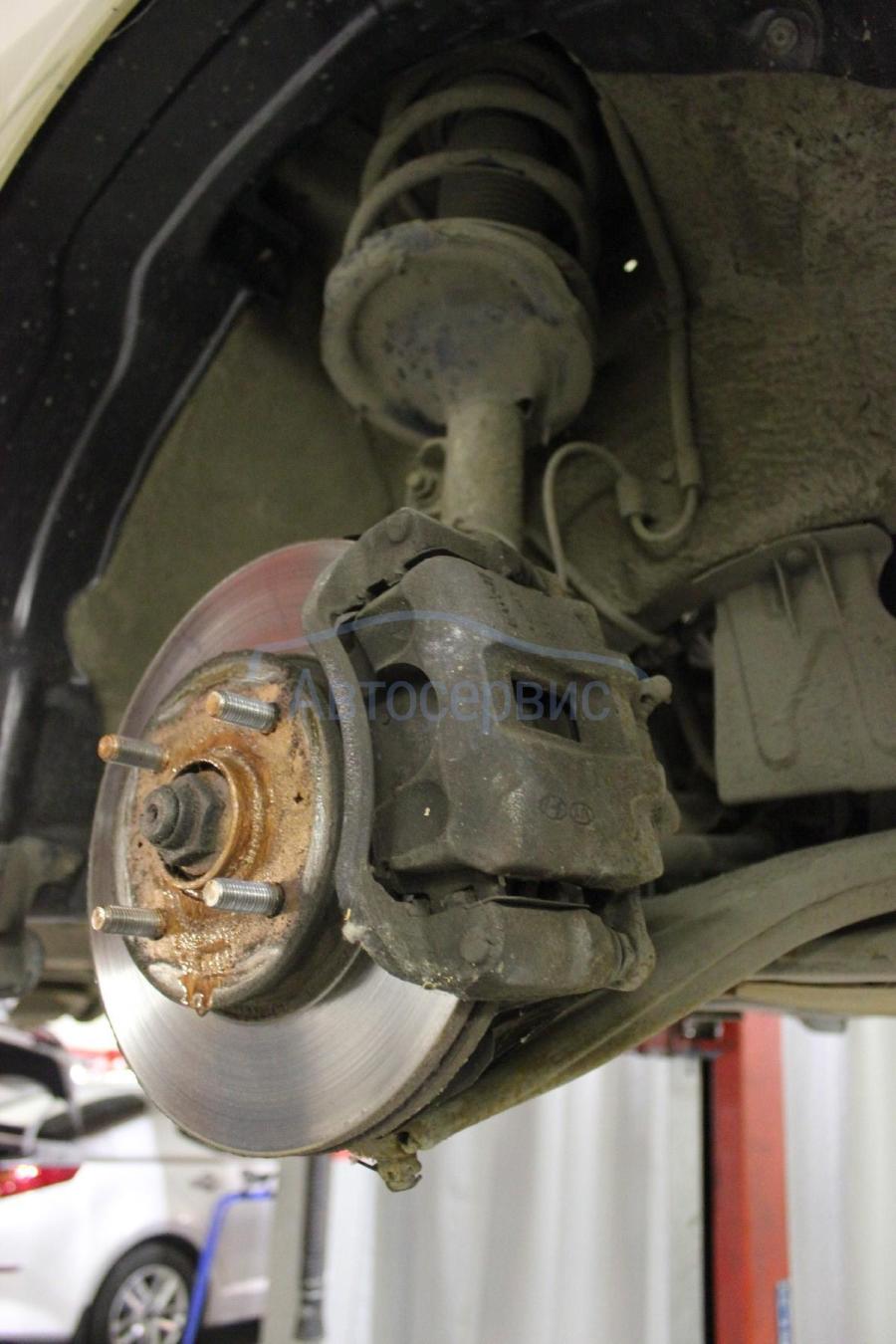 суппорт на тормозном диске