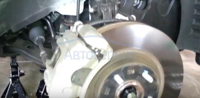 тормозной суппорт с диском